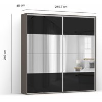 DRESSING LEX 241-240-45 B GRI/CZP/O